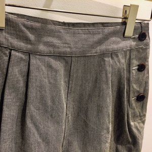 2017 AW MHL by Margaret Howell CHEF CHECK COTTON WOOL Pant